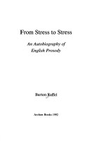 Book cover for From Stress to Stress