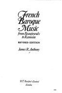 Book cover for French Baroque Music