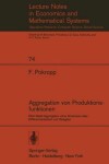 Book cover for Aggregation von Produktionsfunktionen