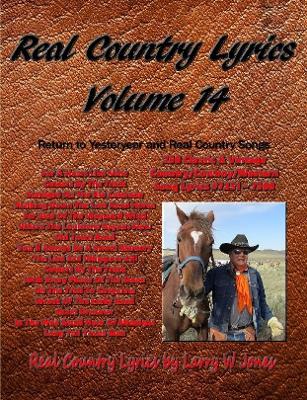 Book cover for Real Country Lyrics Volume 14