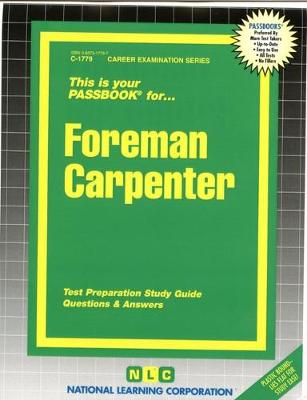 Book cover for Foreman Carpenter