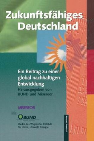 Cover of Zukunftsfahiges Deutschland