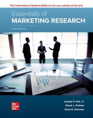 Book cover for ISE Essentials of Marketing Research