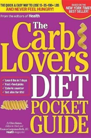 Cover of The CarbLovers Diet Pocket Guide