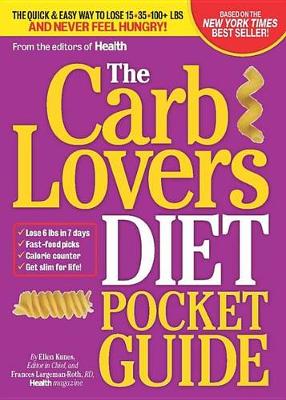 Book cover for The CarbLovers Diet Pocket Guide