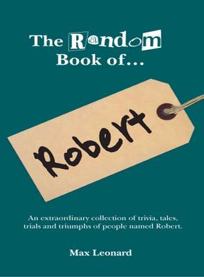 Cover of The Random Book of... Robert