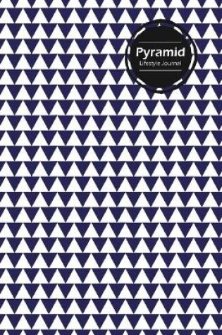 Cover of Pyramid Lifestyle Journal, Creative, Write-in Notebook, Dotted Lines, Wide Ruled, Medium Size (A5), 6 x 9 Inch (Blue)