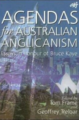 Cover of Agendas for Australian Anglicanism