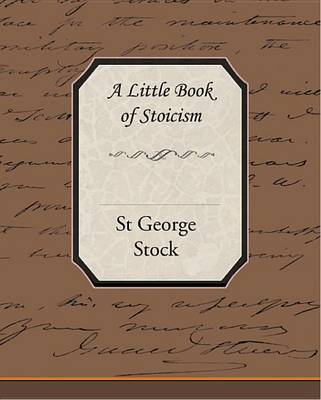 Book cover for A Little Book of Stoicism (eBook)