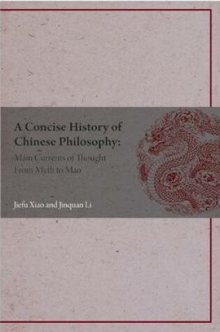 Cover of A Concise History of Chinese Philosophy