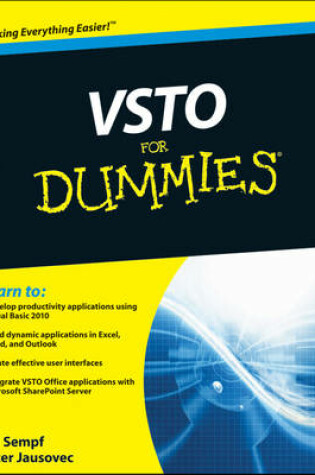 Cover of Vsto for Dummies®