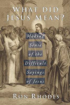 Book cover for What Did Jesus Mean?