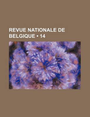 Book cover for Revue Nationale de Belgique (14)