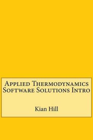 Cover of Applied Thermodynamics Software Solutions Intro