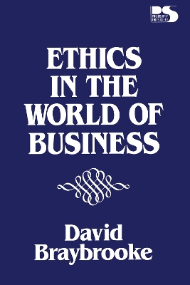 Book cover for Ethics in the World of Business