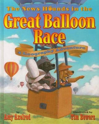 Book cover for The News Hounds in the Great Balloon Race