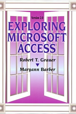 Cover of Exploring Microsoft Access 2.0 for Windows