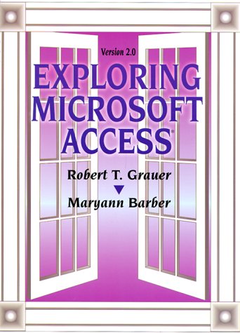 Book cover for Exploring Microsoft Access 2.0 for Windows