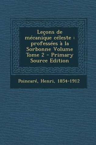 Cover of Lecons de Mecanique Celeste