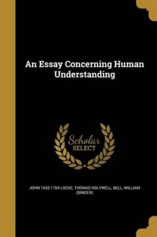 Cover of An Essay Concerning Human Understanding