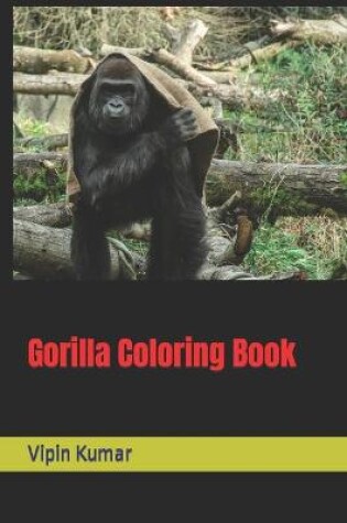Cover of Gorilla Coloring Book