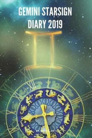 Cover of Gemini Starsign Diary 2019