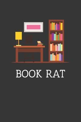 Book cover for Book Rat Notebook