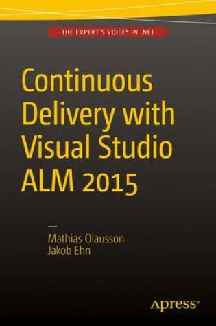 Cover of Continuous Delivery with Visual Studio ALM  2015