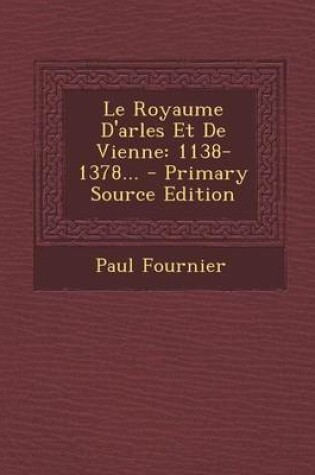 Cover of Le Royaume D'Arles Et de Vienne