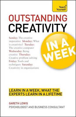 Book cover for Outstanding Creativity in a Week: Teach Yourself