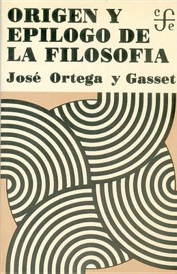 Book cover for Origen y Epilogo de La Filosofia