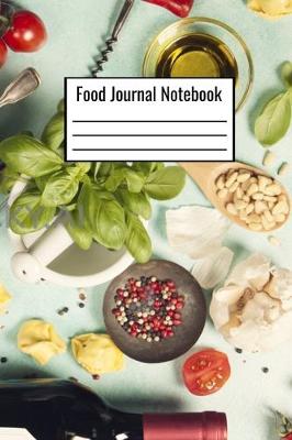 Book cover for Food Journal Notebook