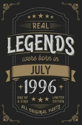 Cover of Real Legends were born in July 1996