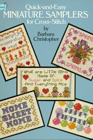 Cover of Quick and Easy Miniature Samplers for Cross Stitch