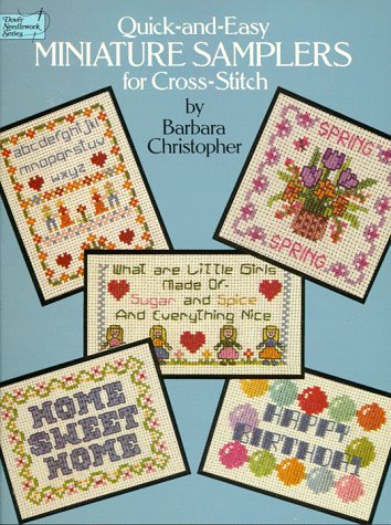 Cover of Quick and Easy Miniature Samplers for Cross Stitch