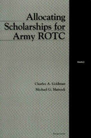 Cover of Allocating Scholarships for Army ROTC