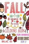 Book cover for Fall Coloring Book for Babies