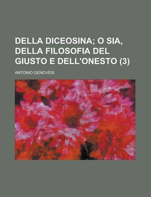 Book cover for Della Diceosina (3 )