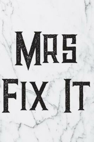 Cover of Mrs Fix It