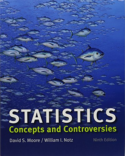 Book cover for Statistics: Concepts and Controversies 9e & Launchpad for Moore's Statistics: Concepts and Controversies 9e (Twelve Month Access)