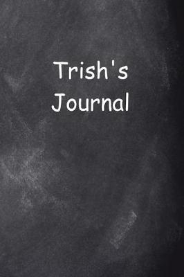 Cover of Trish Personalized Name Journal Custom Name Gift Idea Trish