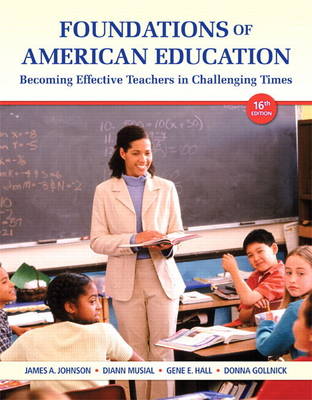 Book cover for Foundations of American Education Video-Enhanced Pearson eText -- Access Card