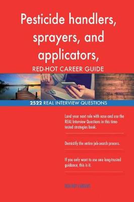 Book cover for Pesticide handlers, sprayers, and applicators, vegetation RED-HOT Career; 2522 R