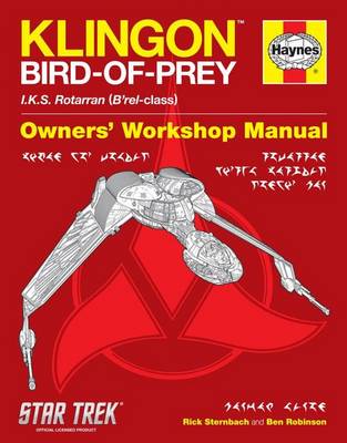 Cover of Klingon Bird-Of-Prey Haynes Manual