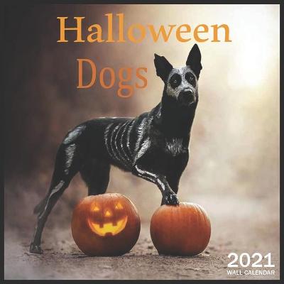 Book cover for halloween Dogs