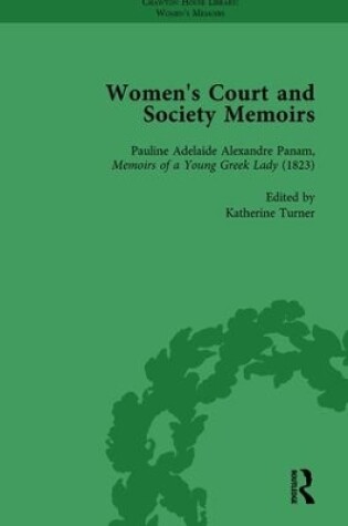 Cover of Women's Court and Society Memoirs, Part II vol 7