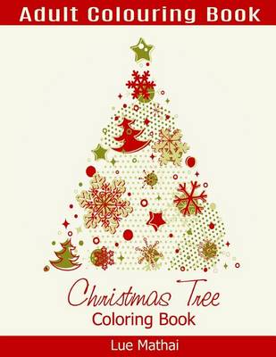 Book cover for Christmas Tree Coloring Book