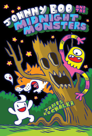 Book cover for Johnny Boo and the Midnight Monsters