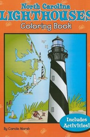 Cover of North Carolina Lighthouses Coloring Book