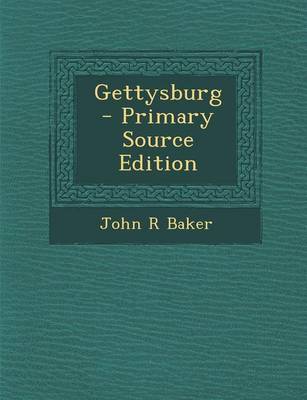 Book cover for Gettysburg